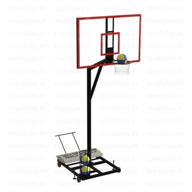 Blue Basket Ball Pole Movable  With Acrylic Board