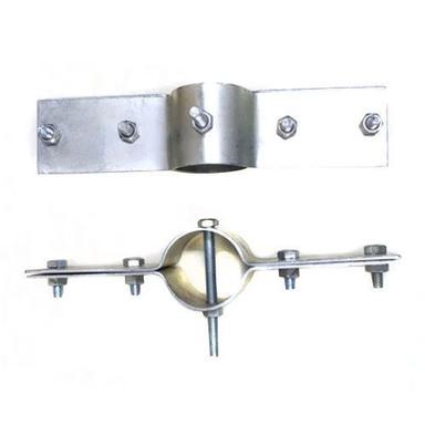 Silver Earthing Pipe Clamp