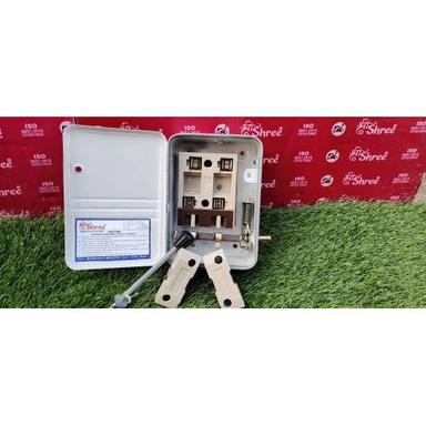 White 32A 240V Rewireable Main Switch