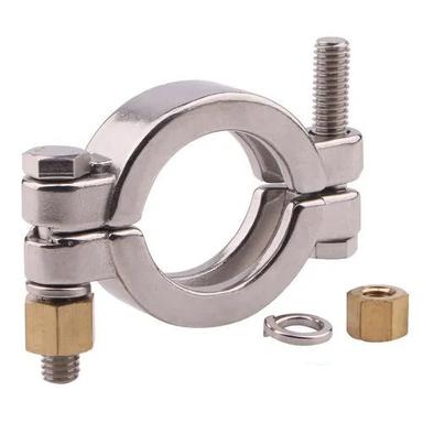 Silver Stainless Steel High Pressure Clover Clamp
