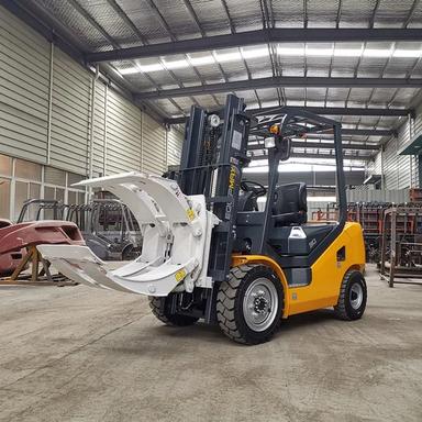 Yellow Paper Clamp Forklift