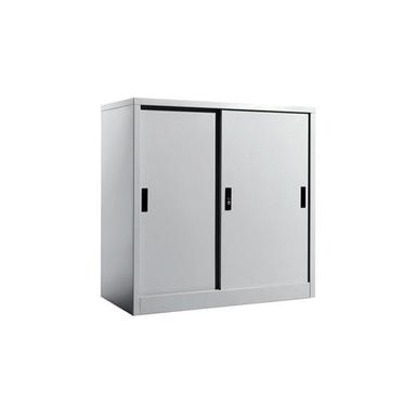 Silver Stainless Steel Cabinet