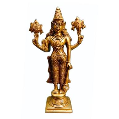 Durable Brass Lord Vishnu Statue