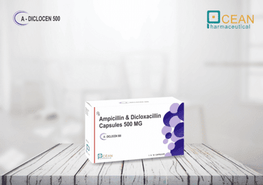 Ampicillin And Dicloxacillin 500Mg Capsule Recommended For: As Per Instruction