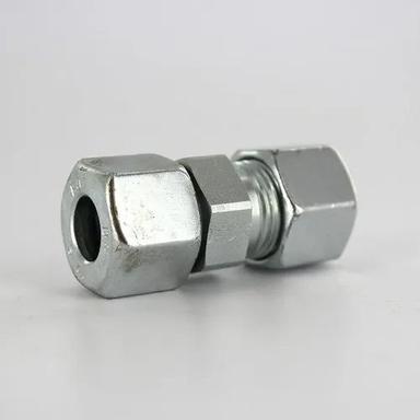 Silver Straight Connector Union