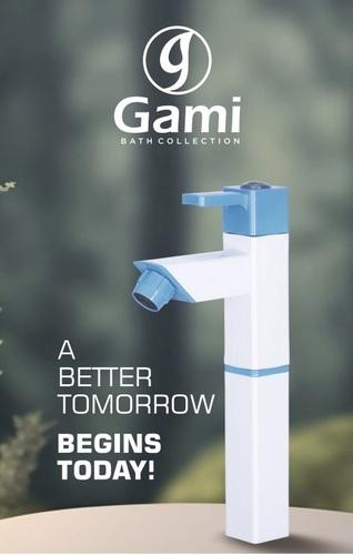 White And Blue Gami Ptmt Taps