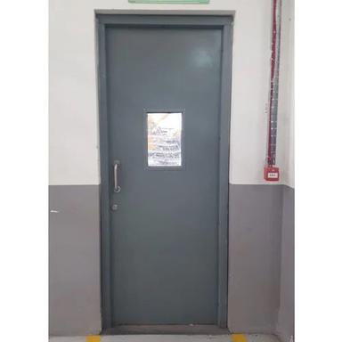 Grey Mild Steel Fire Resistant Doors Application: Industrial