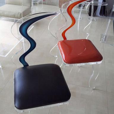 Glossy Transparent Acrylic Chair