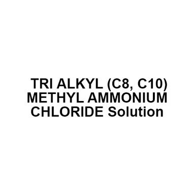 Tri Alkyl (C8 C10) Methyl Ammonium Chloride Solution Application: Pharmaceutical Industry