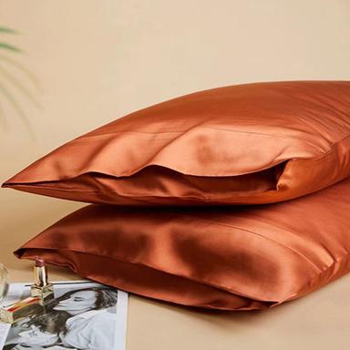 China Orange Silk Pillow Size: Various