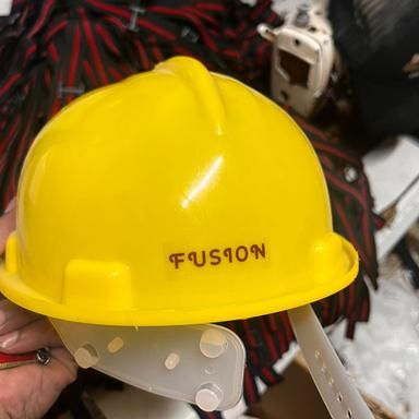 Yellow Fusion Safety Helmet