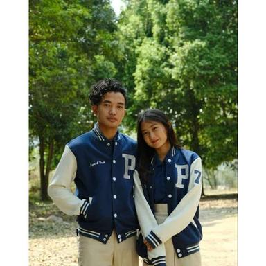 100% Cotton Varsity Jacket Age Group: Adult