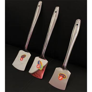 Silver Steel Roti Turner For Kitchen