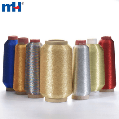 MS/ST Type Metallic Yarn Glitter Metallic Thread