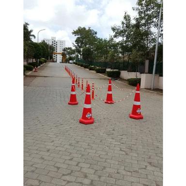 Red & White Pvc Traffic Cone