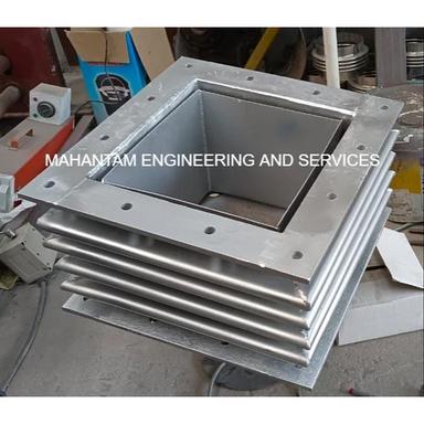 Silver Square Metallic Expansion Joint