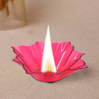 PLASTIC CANDLE CUP WITH MULTI SHAPE DIWALI DIYA CUP (MULTICOLOR) 6004