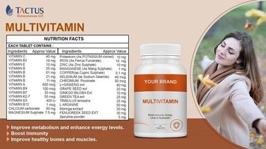 Multivitamin Tablets Efficacy: Promote Nutrition