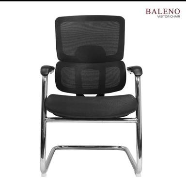Black mach  Visitor Chairs For Office