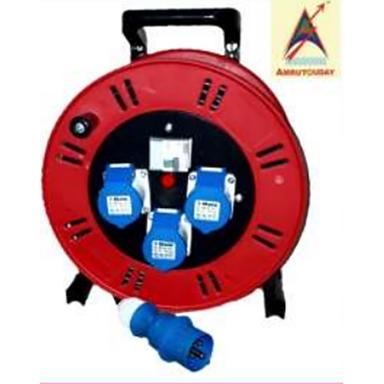 Industrial Extension Reel With 16A 3Pin Sockets Application: Construction