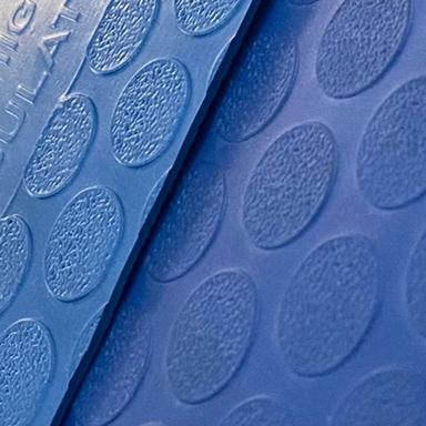 3Mm Blue Electrical Insulation Rubber Mats Hardness: Yes
