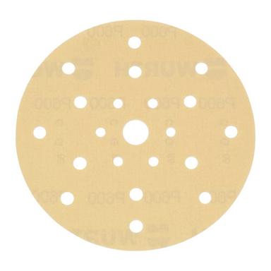 Cream Vehicle Dry Sandpaper Disc