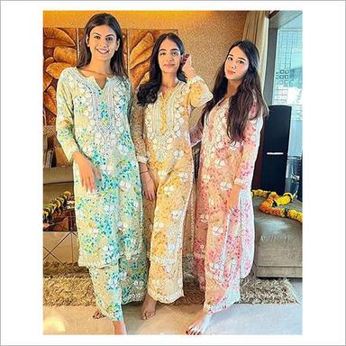 Cotton Ladies Salwar Kameez Coord Set