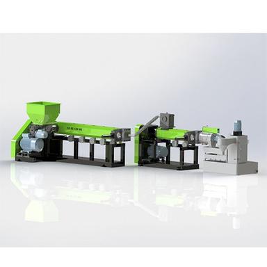 Green Double Stage Plastic Recyling Machine