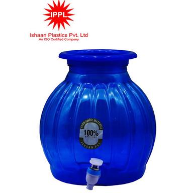 Blue Ipfg00303 8 Ltr Matka (Blue)