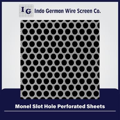 Monel Slot Hole Perforated Sheets