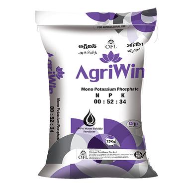 Agriwin Mono Potassium Phosphate 00-52-34 25 Kg Application: Agriculture