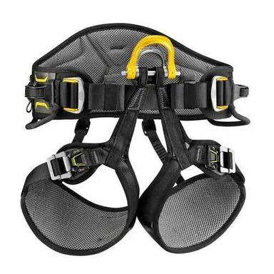 Black & Yellow Petzl Harness - Astro Sit Fast