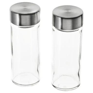 Transparent Spice Glass Jar
