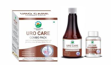 Uro Care Combo Pack Syrup And Capsules Age Group: For Adults