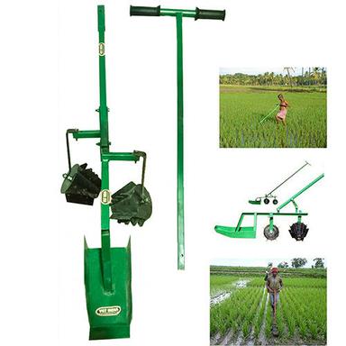Green Heavy Duty Manual Cono Weeder For Agricultural Purpose