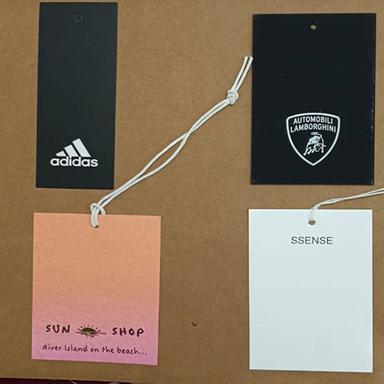 Different Available Printed Paper Hang Tag