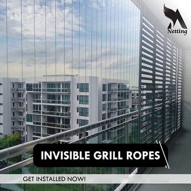 Stainless Steel Invisible Ropes Grill