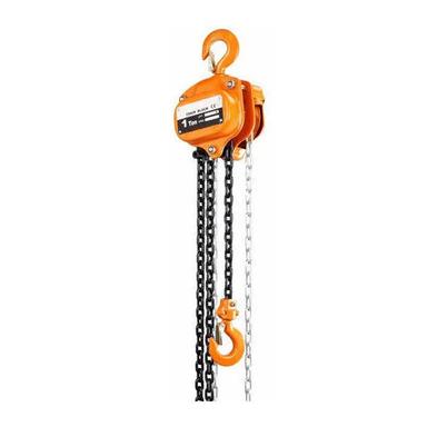 Yellow Manual Chain Pulley Block