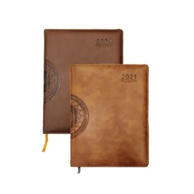 Durable Promotional Brown Leather Diary