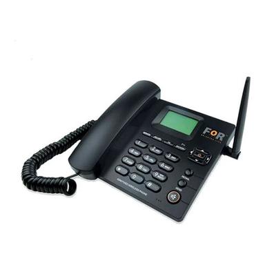 Black For Dual Sim F1 Gsm Fixed Wireless Phone