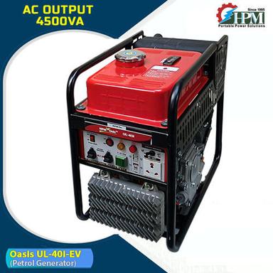 Red & Black 4 Kva Petrol Inverter Generator  Recoil Start  Model Oasis Ul-40I-Ev