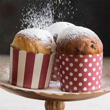 Red And White New Panettone