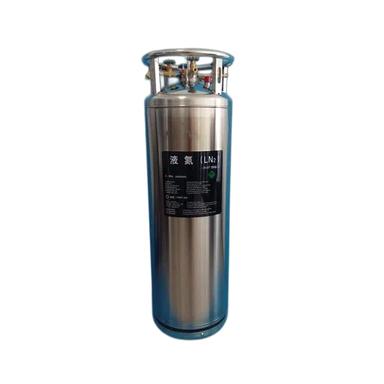 Silver Liquid Oxygen Cylinder