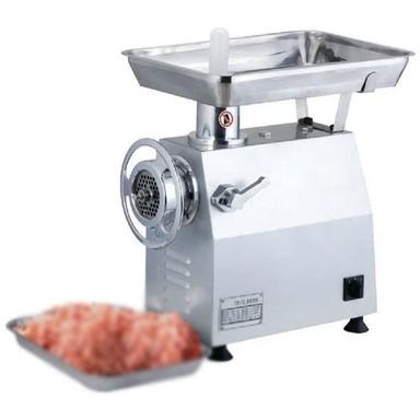 Silver Meat Mincer Machine