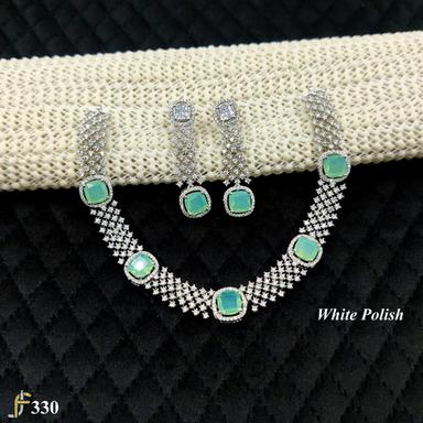 Fashionable Designer American Diamond Necklace