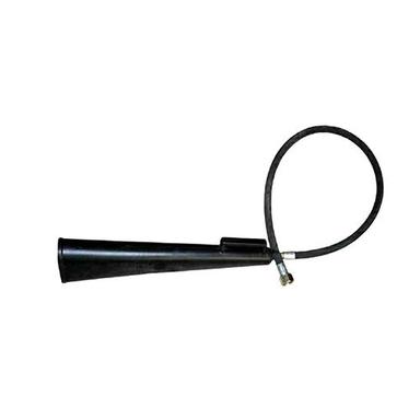 Black Horn And Pipe For Co2 Fire Extinguisher