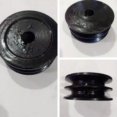 Black 4 Inch Automotive Pulley