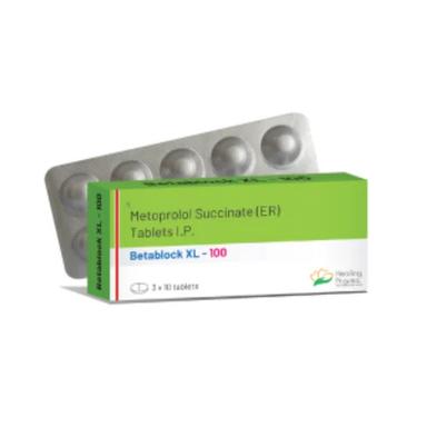 100 Mg Metoprolol Succinate Tablets Ip General Medicines