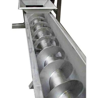 Silver Screw Conveyor - Stainless And Mild Steel