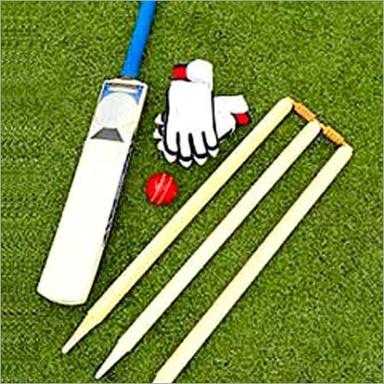White Cricket Bats, Gloves, Balls, Wicket